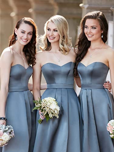 choice of all 2/3/4/6/8Pcs Bridesmaid Gifts Bridesmaid Necklace for Women Tie The Knot Necklace Wedding Gifts Bridesmaids Proposal Gift3