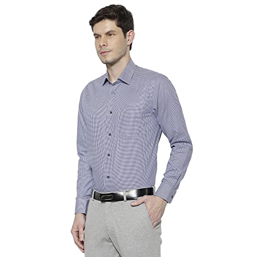 Image of blackberrys Solid Cotton Slim Fit Mens Work Wear Shirt (A21BB81R2NA21FN-P)