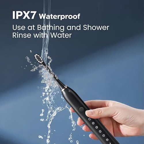 Tilenko PRIME BIG DEAL DAYS ON SALE 2024 1Pc Christmas Decorations Couple'S 2-Pack Electric Toothbrush + 8 Brush Heads thumb #4