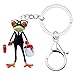 DdA8yonH Porte Clef Peintre Décorateur Acrylique Trousseau Clés Grenouille Anime Bague Bijoux pour Les Femmes Animal Mignon GirlsBag Charmes Voiture