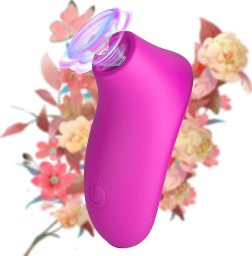 2025 Clitioral Sucker for Women Silent Viboators Toys, Soft Clitioral Sucker Tool, Clitotial Viboators Toys for Women,Clitioral Sucker Suction Toy PIH86 (Pink)