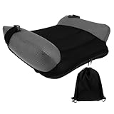 Feegela Asiento elevador inflable para coche para niños, color negro