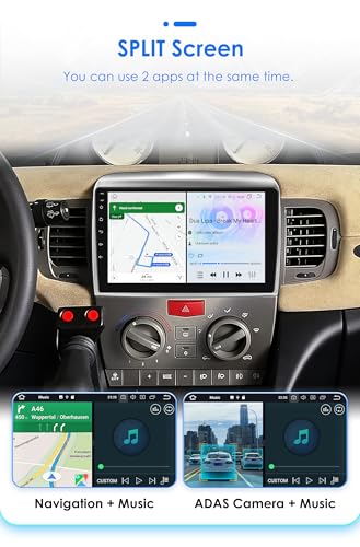 Autoradio Android 13 haute performance pour console Lancia Ypsilon 8-Core - 5