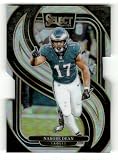 2024 Panini Select Silver Prizm Die-Cut #185 Nakobe Dean Premier Level Philadelphia Eagles NFL Football Trading Card