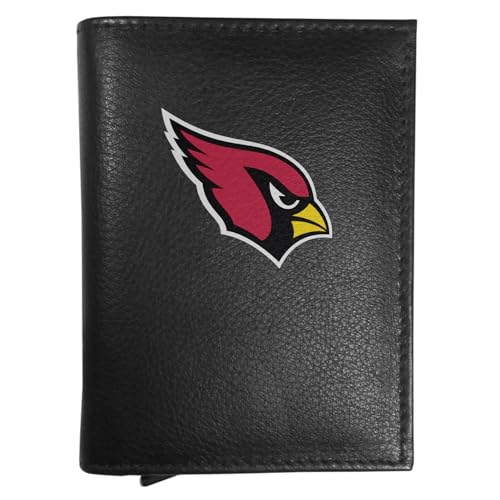 Portefeuille en cuir RFID Siskiyou NFL Arizona Cardinals élégant et sécurisé