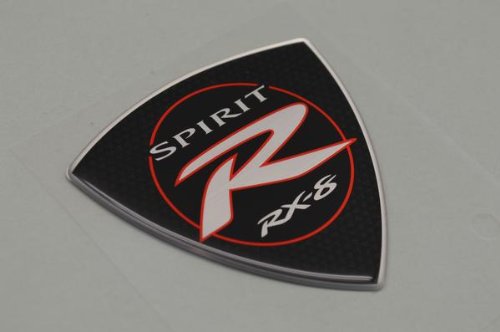 Amazon | マツダ RX－8 スピリットR エンブレム 1枚 | エンブレム 