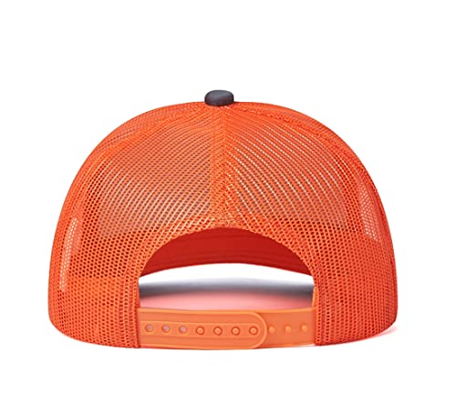 Image of Quanhaigou Trucker Hat - Mesh Snap Back - Unisex Adjustable Baseball Cap - Outdoor Hats for Men Women