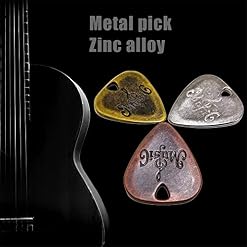 GUODUN Médiator en alliage de zinc pour instruments de musique - Les Beatles, Paul McCartney, John Lennon, RIngo Starr, George Harrison GUODUN Médiator en alliage de zinc pour instruments de musique – Image 5