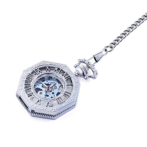Reloj de bolsillo mecánico para ocasiones especiales y trajes clásicos de hombres y mujeres 4