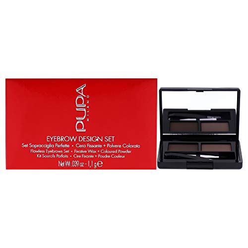 Pupa Eyebrow Design Set 002 Brown