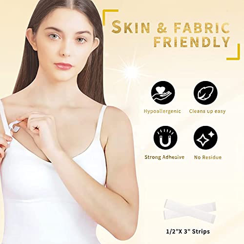Image of UCRAVO Boob Tape, Body Tape for Women Boobytape for Breast Lift | Brace Lift & Contour of Breasts Sticky Body Tape (36 Febric Tape)