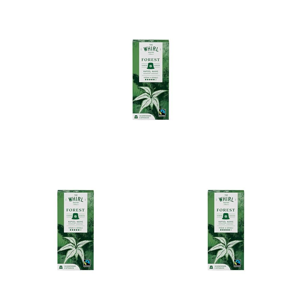 THE WHIRL Espresso Earth Series Forest Kapsül 10 Adet (3 paketi)