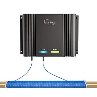iSpring EDV2 Whole House Electronic Water Descaler, Salt-Free System