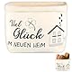 Einweihungsgeschenk Haus, Geschenk Zum Einzug Ins Haus, Brot Und Salz Geschenk Zum Einzug, Richtfest Geschenk, Ideal für neue Zuhause Geschenke, tägliche Brotlagerung, Reise Lebensmittel tragen