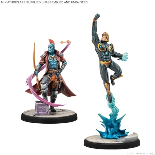 Marvel Crisis Protocol Nova & Yondu Pack Personajes miniatura 3