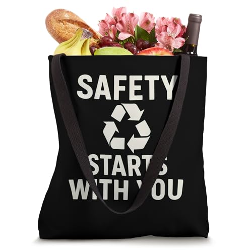 Bolsa tote para campaña de seguridad laboral: 'La seguridad comienza contigo' miniatura 4