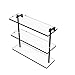 Allied Brass RC-5/16 16 Inch Triple Tiered Glass Shelf, Venetian Bronze