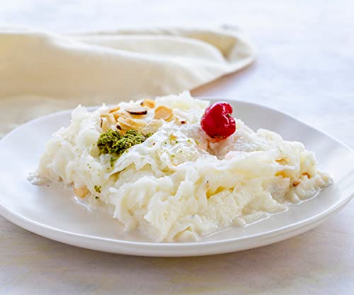 Kral Gullac For Gullac Dessert And Borek, Turkish Thin Yufka, Main Ingredient For Delicious Ramadan Dessert, 0.66Lb (300G) (Regular - 300G, 1 Pack) #TOP5