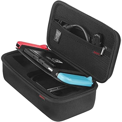 Funda de viaje Bestico para Nintendo Switch y Switch OLED con accesorios Cover