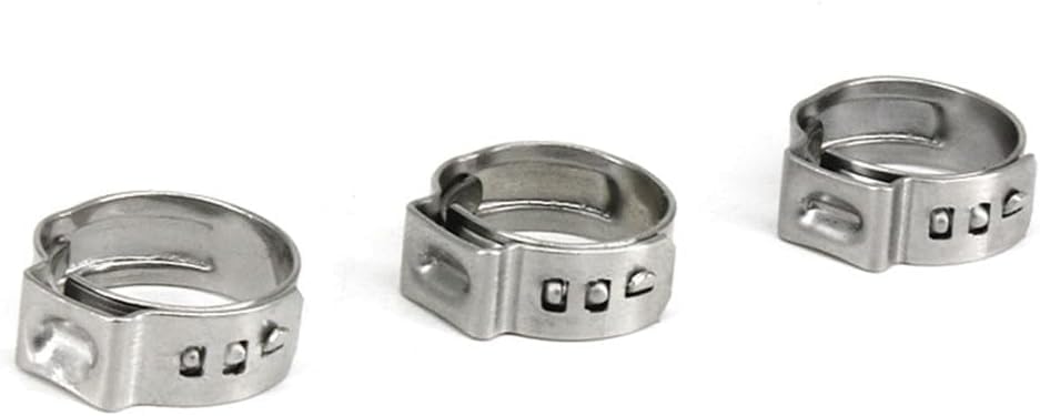 Zacisk węża, Zaciski, obejmy do rur, stalowe zaciski węża z pojedynczym uchem(50mm)
