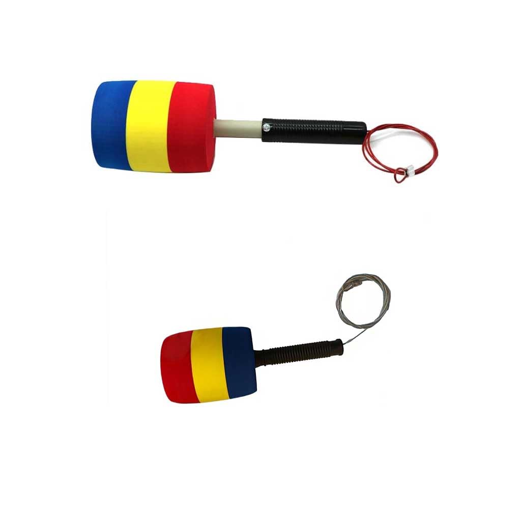 Juego de 5 martillos de esponja de repuesto para juegos de arcade, herramienta de golpeo, perforadora antideslizante, piezas de repuesto lavables, mango corto