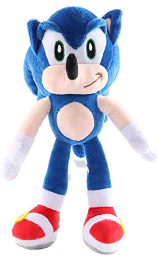 Sonic Plush 11" Sonic Hedgehog Toy, Sonic The Hedgehog Plush Figure,Sonic Cute Dollâ€¦