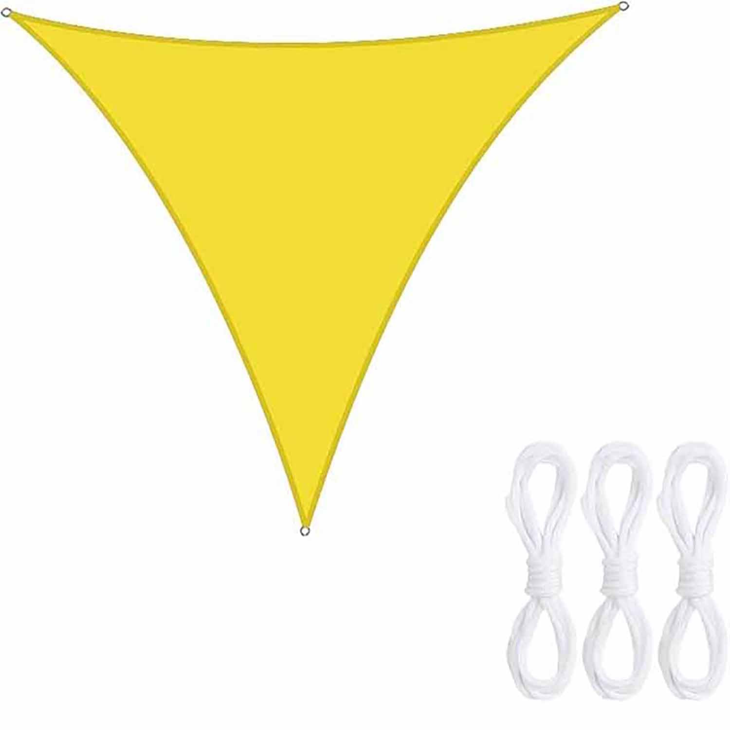 Toile ombrage 95% UV protection et imperméable pour terrasse avec corde fixe