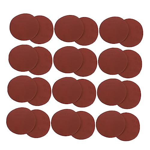 Accessoires de bowling TOYANDONA : 100 tapis de meulage et polissage rond