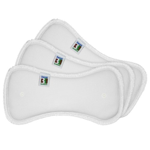 Best Bottom Reusable Inserts for Cloth Diapers, 3-Pack … (Medium, Stay Dry)