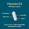 BESTVITE Vitamin K2 100 mcg as MK-7 w/Patented K2VITAL (120 Vegetarian Capsules) - No Stearates - Vegan - Non GMO - Gluten Free