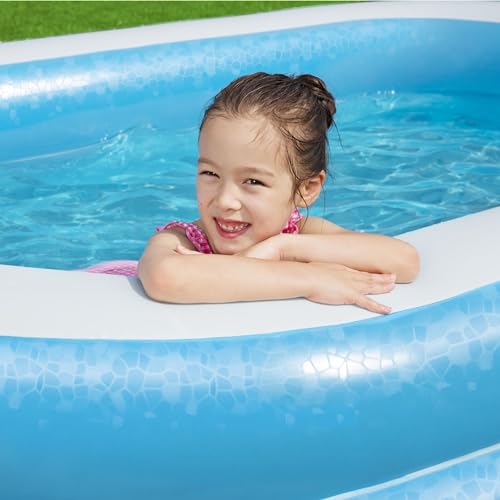 Bestway Family Pool, aufblasbares Kinder-Planschbecken 262 x 175 x 51 cm