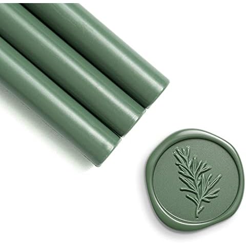 UNIQOOO Olive Green Glue Gun Wax Sticks Cover