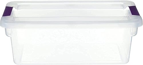 1753 Clearview Latch Box Contenedor de almacenamiento de 15 cuartos de galón