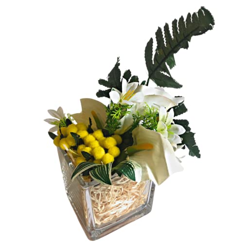 NARAMAKI® Idee Regalo Natale - Porta Vaso Vetro