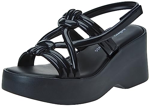 melissa Sand + Salinas AD 01003 Black Mujer 37 EUR