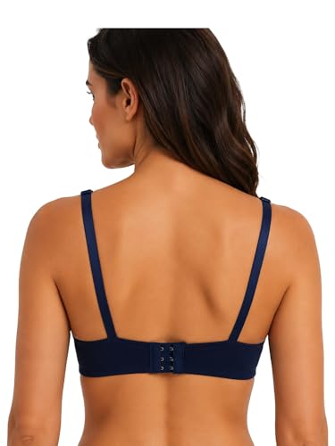 Image of Viola's Secret 6 Pack of Color Print T-Shirt Bras B Cup C Cup and D Cup