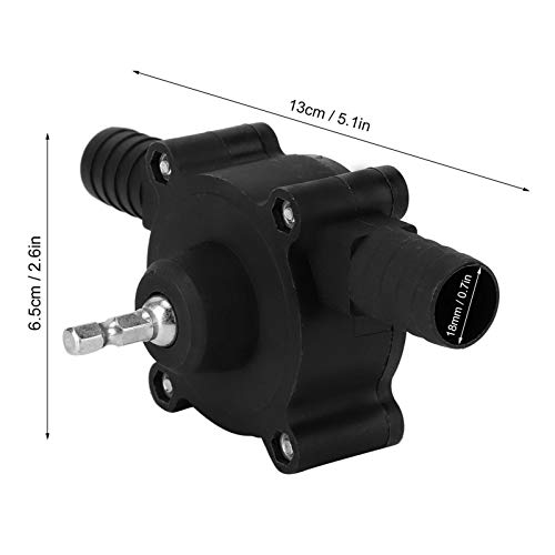 Zerodis Compact Modern Black Self-Priming Water Transfer Pump - Image 2