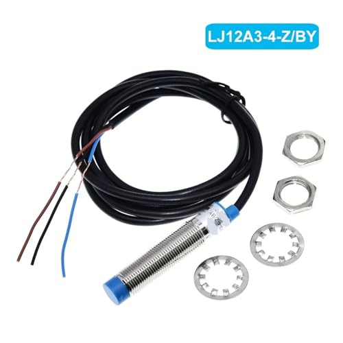Interrupteur de détection inductif NPN LJ12A3-4-Z/BX à boîtier fileté M12 - 3