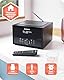 DAB Radio mit CD Player | Bluetooth Stereoanlage mit 40W Lautsprechern | Kompaktanlage mit DAB+, UKW & 99 Senderspeichern | Musikanlage mit USB, AUX & Fernbedienung | Oakcastle DAB400
