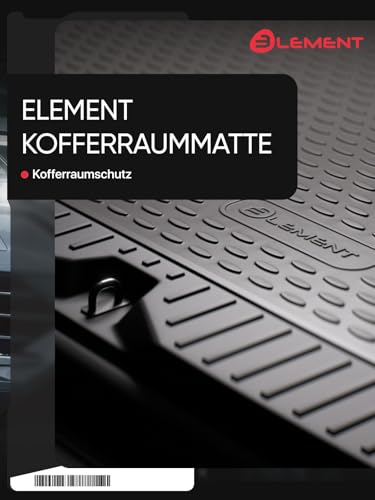 Element Kofferraummatte Kofferraumwanne passend für Cupra Formentor (I Rest) | 2024 - | untere Ladebodenstellung | 100% passgenaue Antirutschmatte Auto, Gummimatte Auto, Kofferraum Schutzmatte