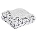 aden + anais Silky Soft Stroller Blanket, 100% Cotton Bamboo Muslin, 4 Layer Lightweight and Breathable, 27.5 X 27.5 inch, Pebble Shibori