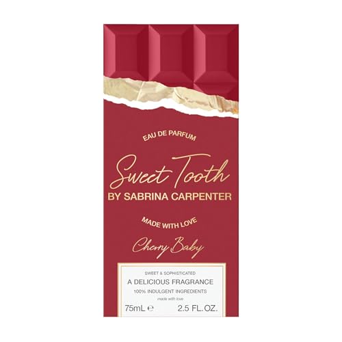 Image of Sabrina Carpenter Eau de Parfum - Cherry Baby - 2.5 fl oz | Eau de Parfum Spray, Sophisticated & Bold, Sweet, Long Lasting Everyday Fragrance, Great Gift, Cherry, Chocolate & Musk Notes