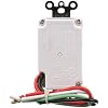 Southwire Woods In-Wall 12-Hour Digital Countdown Timer - Automatic Shut-Off Timer - LED Compatible Timekeeper - Energy-Efficient Wall-Mounted Timer - White