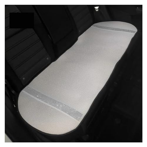 Housse de siège de voiture respirante de luxe en soie glacée diamantée pour dame