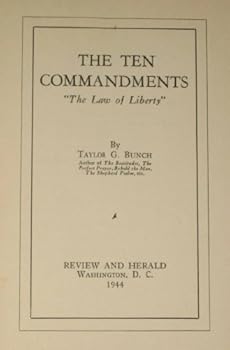 Hardcover The Ten commandments Book