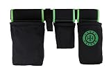 Handy Helper Tool Belt, Organizer, Carrier for Home, Garden, RV - Green Piping