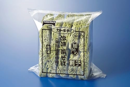 《冷凍》 テーブルマーク 麺始め茶ソバ宇治抹茶割子 100G×10個入X4P 学校給食 業務用