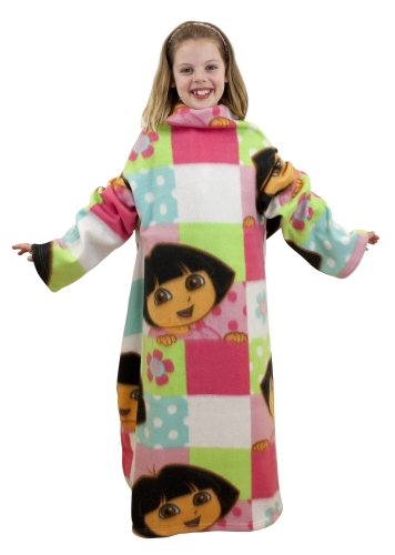 Plaid à manches Dora l'exploratrice, fini la couverture qui glisse
