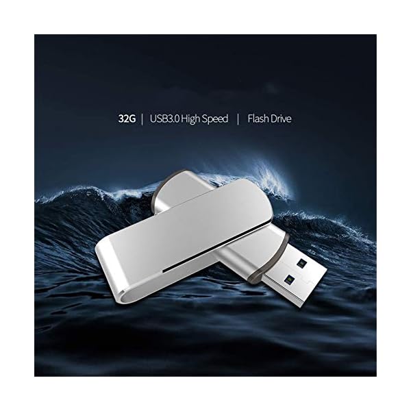 Yhjkvl USB-Stick, USB 3.0, Hochgeschwindigkeits-Flash-Laufwerk, Memory Stick (Größe: 128 g, Farbe: Fotofarbe) – Bild 4