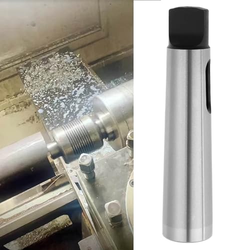 eMagTech 2 Stück MT3 auf MT2 Reduzierhülse Morsekegel Bohrhülse Reduzieradapter Kegelschaftbohrer 108 Mm für Reibahle Minus Silber